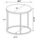 Lainey Mango Round End Table
