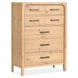 Somerset Butternut 5 Drawer Chest