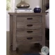 Bungalow Folkstone Gray 2 Drawer Nightstand