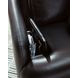 ModMax II Black Leather Swivel Glider Recliner