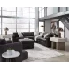 ModMax II Black Leather 5 Piece Sectional