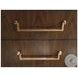 Rendezvous Walnut Double Fenwick Dresser and Mirror