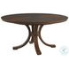 Rendezvous Walnut Round Extendable Warwick Dining Table