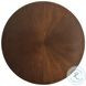 Rendezvous Walnut Round Extendable Warwick Dining Table