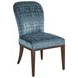 Lambeth Rendezvous Blue Upholstered Side Chair