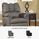 Darcy Cobblestone Rocker Recliner