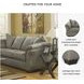 Darcy Gray Cobblestone Sofa
