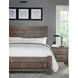 Dovetail Mystic Gray Poster Bedroom Set with Footboard