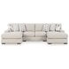 Laurelgrove Pebble 3-Piece Sectional with Chaise