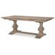 Monteverdi Sun Bleached Cypress 120" Extendable Rectangular Dining Table