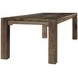 Dovetail Aged Gray 76" Rectangular Gathering Table