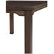 Dovetail Aged Gray 60" Rectangular Friendship Dining Table