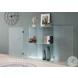 75301 Frosted Glass Office Cabinet with LED Lights