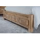 Dovetail Sun Bleached White King Poster Bed with California King Footboard