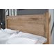 Dovetail Sun Bleached White King Poster Bed with California King Footboard