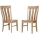 Dovetail Dining Bleached White Dining Room Set