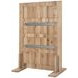 Dovetail Bleached White 60" Rectangular Dining Table
