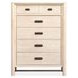 Sunset Cove Sanibel Brown and Cream Upholstered Panel Bedroom Set