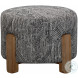 Jasper Salt And Pepper Accent Ottoman