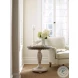 Weatherford Cornsilk And Brown Accent Table