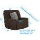 Zen Chocolate Zero Gravity Power Recliner