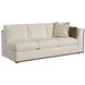 Westcliffe Rendezvous Cream 2 Piece Modular Sectional with Pillows
