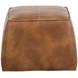 Ashford Tobacco Tan Upholstered Square Ottoman