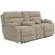 Regenerator Burlap Zero Gravity Loveseat with Dual Power Lift Assist