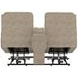 Regenerator Burlap Zero Gravity Loveseat with Dual Power Lift Assist
