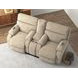 Regenerator Burlap Zero Gravity Loveseat with Dual Power Lift Assist