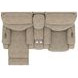 Regenerator Burlap Zero Gravity Loveseat with Dual Power Lift Assist