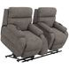 Regenerator Umber Zero Gravity Loveseat with Dual Power Lift Assist
