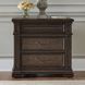 Provence Park Chateau Brown 3 Drawer Nightstand with USB Charging