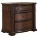 Provence Park Chateau Brown 3 Drawer Bedside Chest with USB Charging