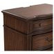 Provence Park Chateau Brown 3 Drawer Bedside Chest with USB Charging