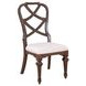 Provence Park Cream X Back Upholstered Side Chair Set of 2
