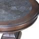 Provence Park Chateau Brown and Blue Round Stone Top End Table