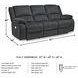 Draycoll Slate Reclining Sofa