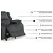 Draycoll Slate Power Recliner