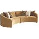 Alston La Costa Tan 2 Piece Modular Curved Sectional