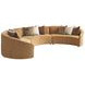 Alston La Costa Tan 3 Piece Modular Curved Sectional