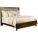 Spectrum Amaretto Queen Upholstered Storage Panel Bed