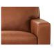 Langston Nutmeg Leather Modular Sectional
