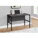 7731 Gray And Black 48" Computer Desk