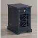Craftsman Navy Chairside Table