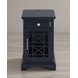 Craftsman Navy Chairside Table