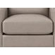 Elwyn Stone Leather Upholstered Accent Chair