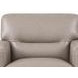 Elwyn Stone Leather Upholstered Accent Chair