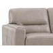 Elwyn Stone Leather Upholstered Accent Chair