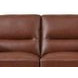 Elwyn Pecan Leather 64" Loveseat